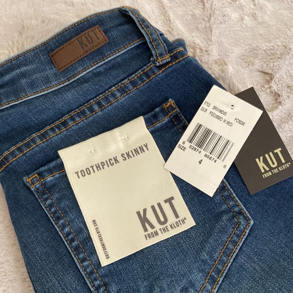 NWT Kut From The Kloth Toothpick Skinny Jeans